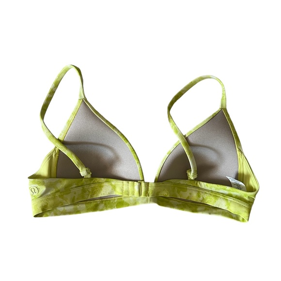 NWOT Lululemon - Lime Green Adjustable Bra - 06 - Picture 2 of 8